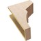Ekena Millwork 6"W x 12"D x 18"H Classic Monterey Rough Cedar Woodgrain TimberThane Corbel, Primed Tan CORUR06X12X18MONRCPR - alternate 6